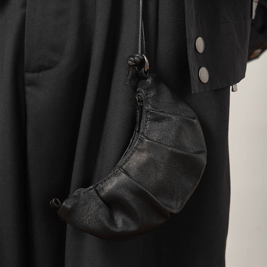 Porte-monnaie en forme de croissant