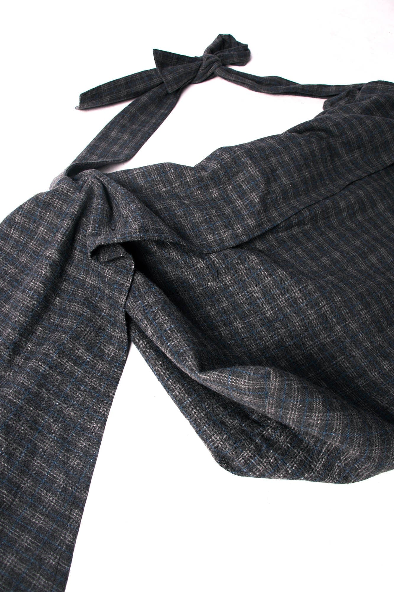 Sac Hobo en Laine à Carreaux Élégant