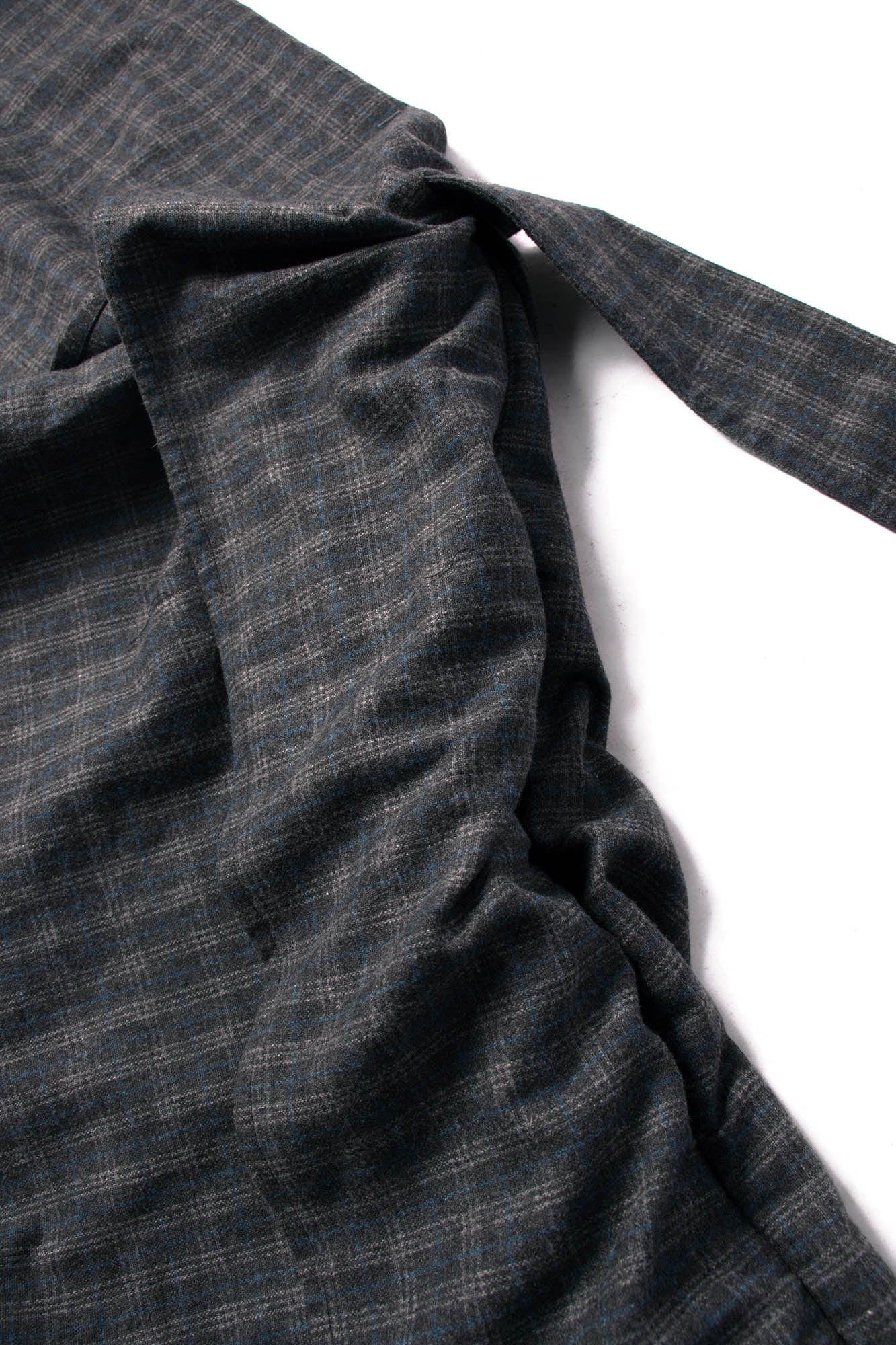 Sac Hobo en Laine à Carreaux Élégant
