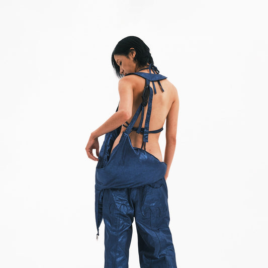 Sac à main métallique élégant