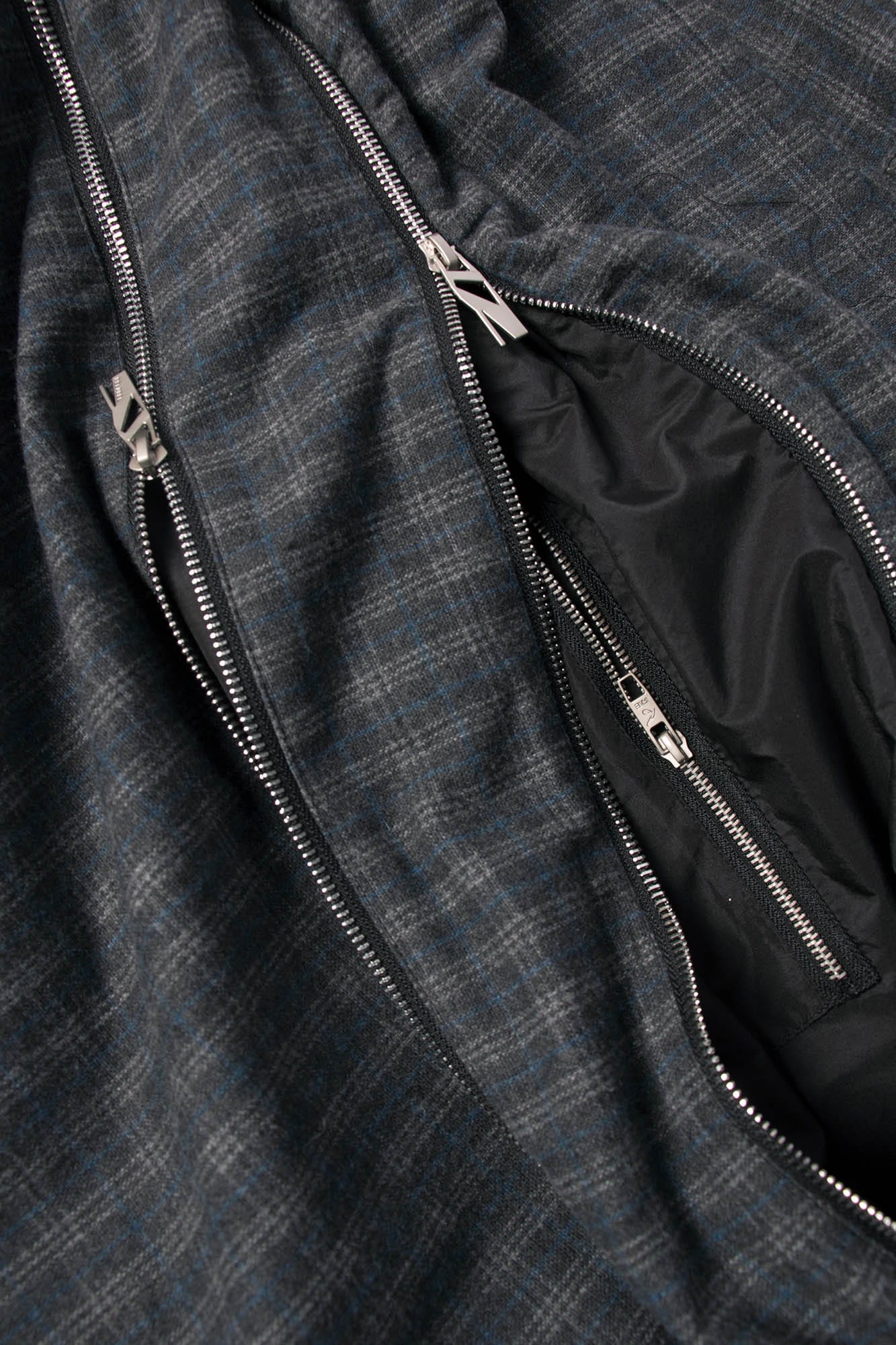 Sac Hobo en Laine à Carreaux Élégant