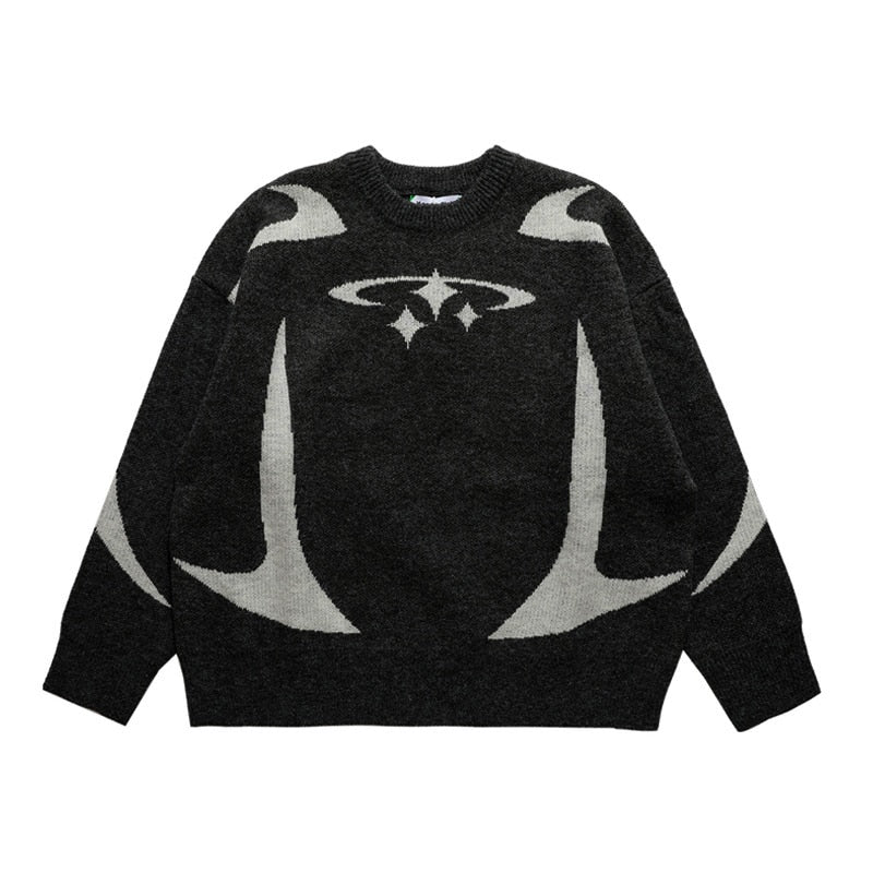 Pull en tricot Y2K