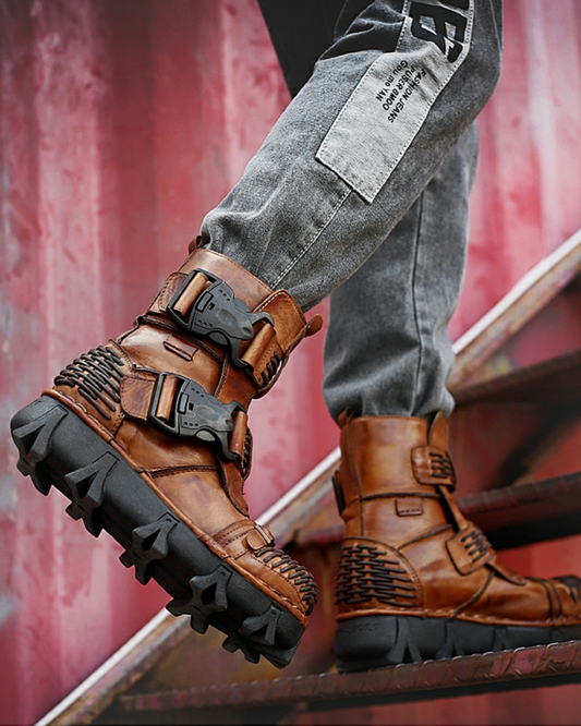 Bottes Techwear à Boucle Polyvalentes