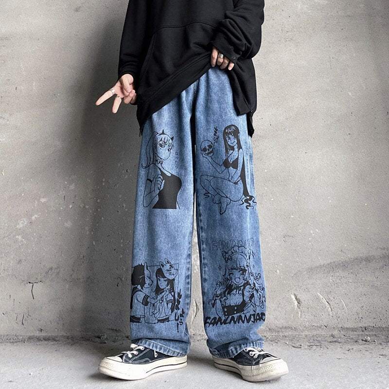 Jeans Anime Personnalisés