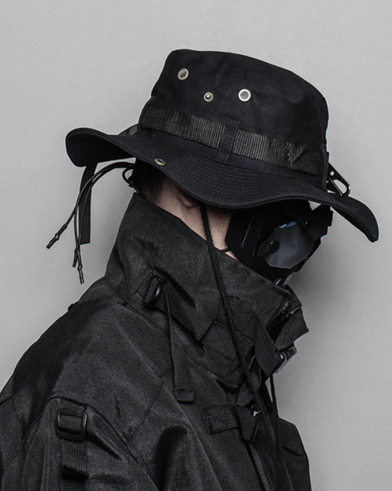 Chapeau seau à cordon de serrage Avant-Garde