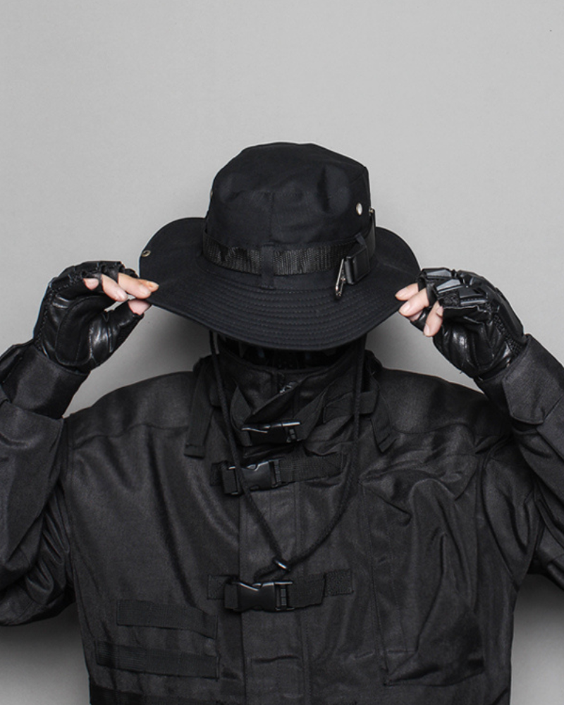 Chapeau seau à cordon de serrage Avant-Garde