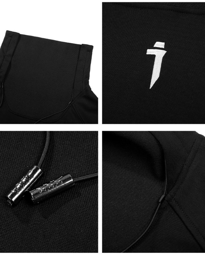 Sweatshirt Futuriste Oversized Chic
