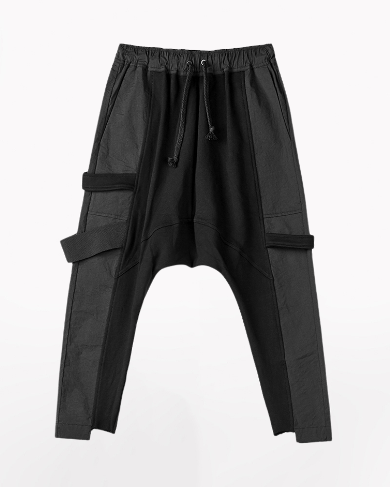 Pantalons utilitaires asymétriques tendance