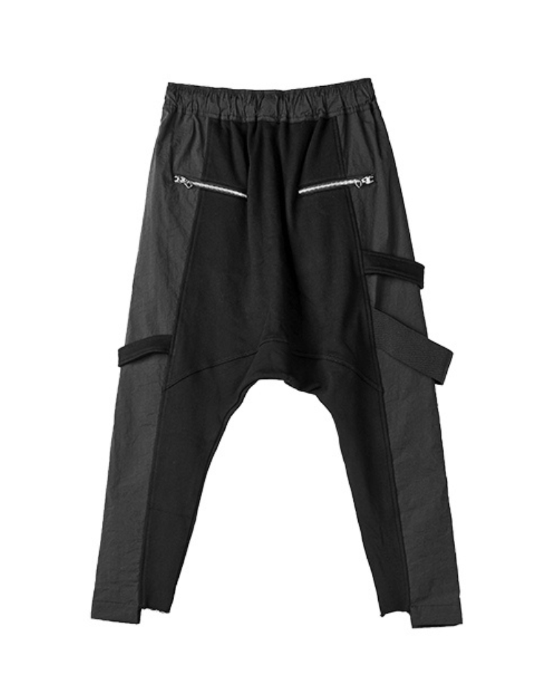 Pantalons utilitaires asymétriques tendance
