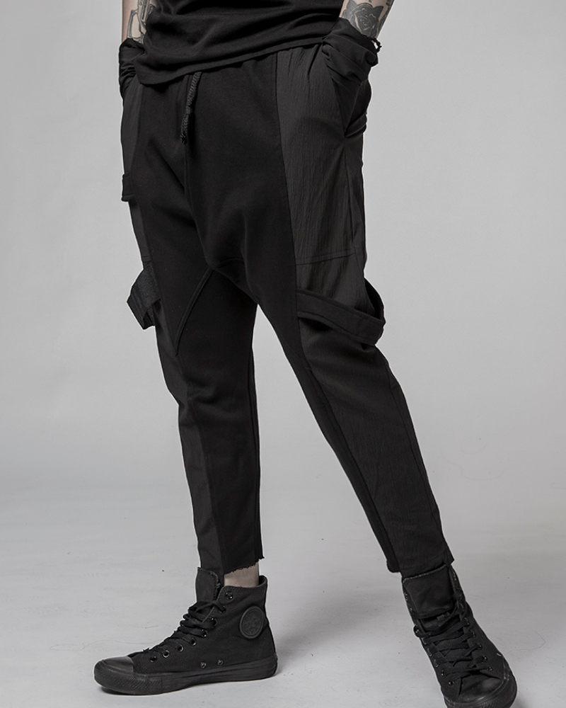 Pantalons utilitaires asymétriques tendance