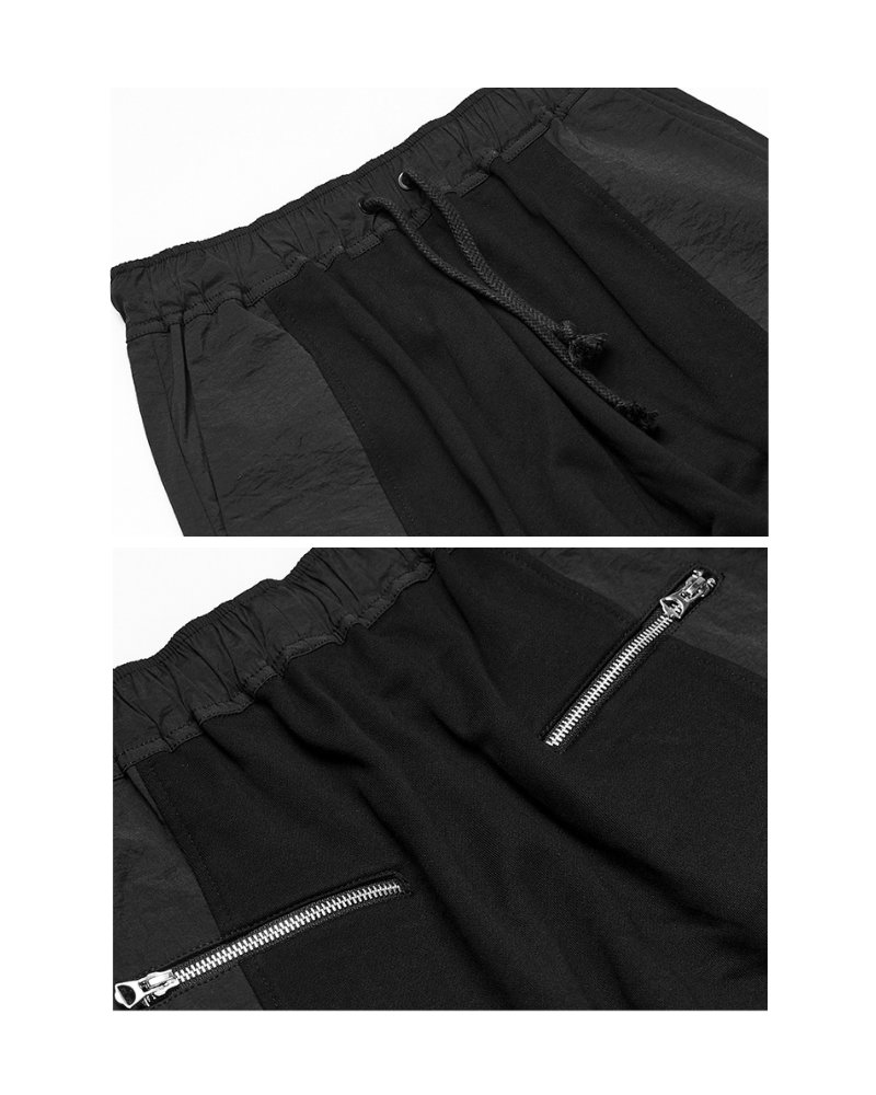 Pantalons utilitaires asymétriques tendance