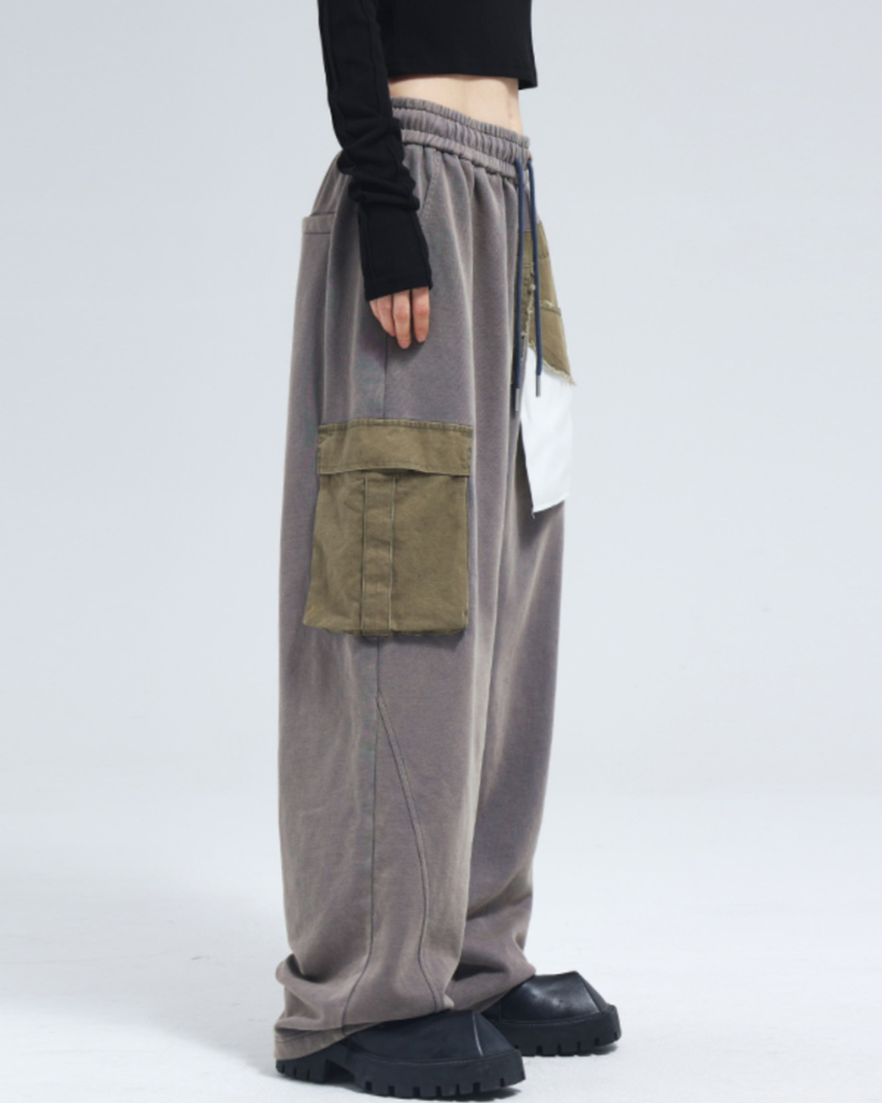 Pantalons larges unisexes élégants