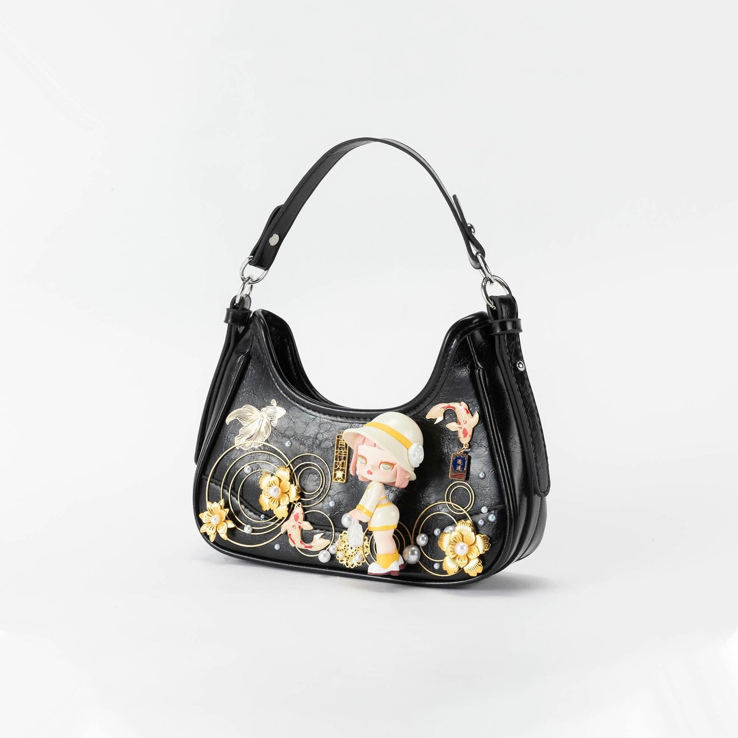 Sac Hobo Koi et Poupée Fantaisiste
