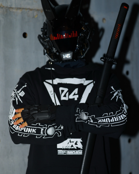 Hoodie Graphique de Motard Révolutionnaire