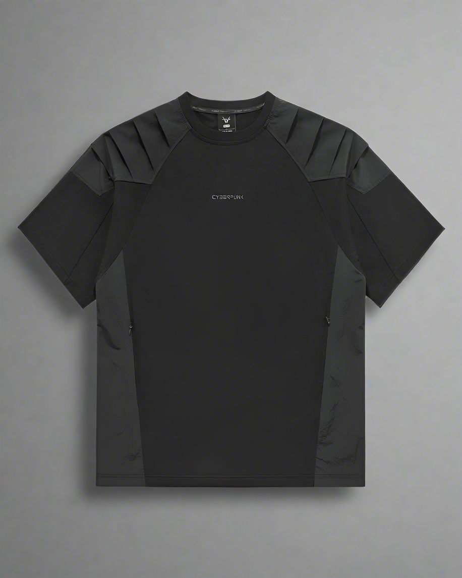 T-shirt Patchwork Urbain Adaptatif