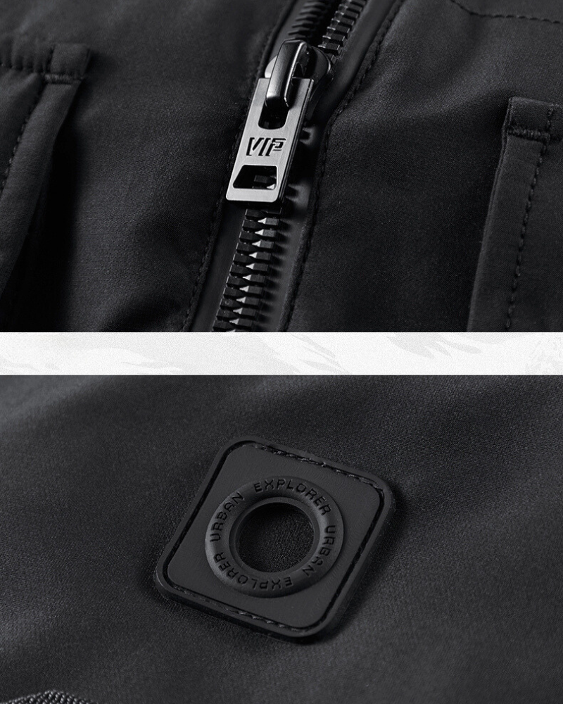 Hoodie à Poches Cargo Multi-Style