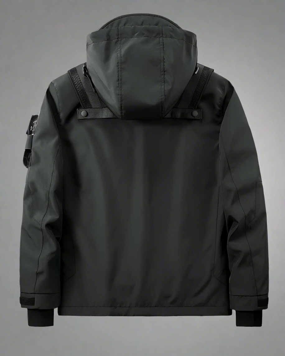 Hoodie à Poches Cargo Multi-Style