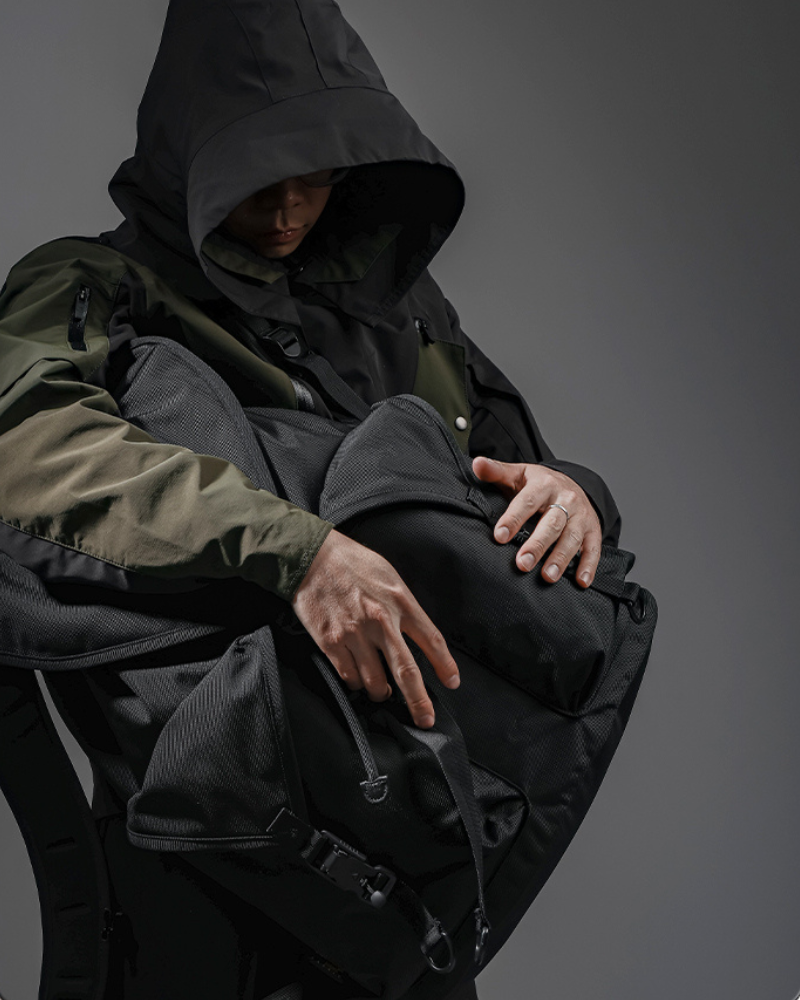 Sac à dos urbain prêt pour l'aventure
