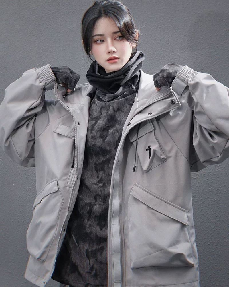 Manteau à Capuche Unisexe Toutes Saisons