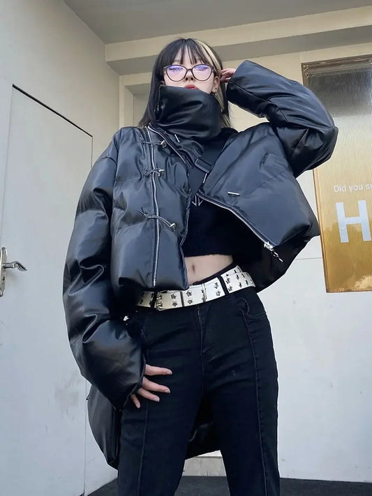 Veste Puffer Gothique