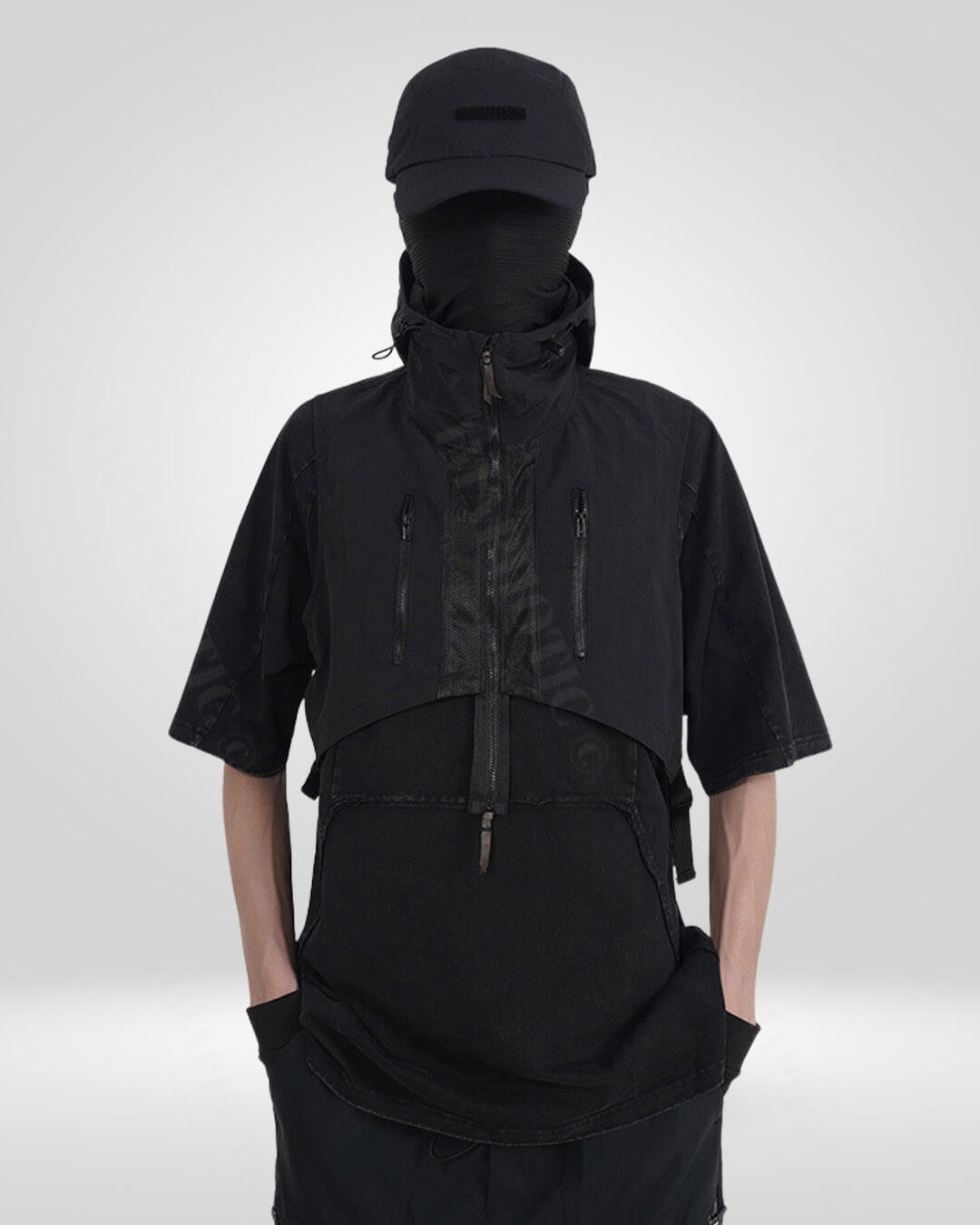Gilet à Capuche Polyvalent et Discret