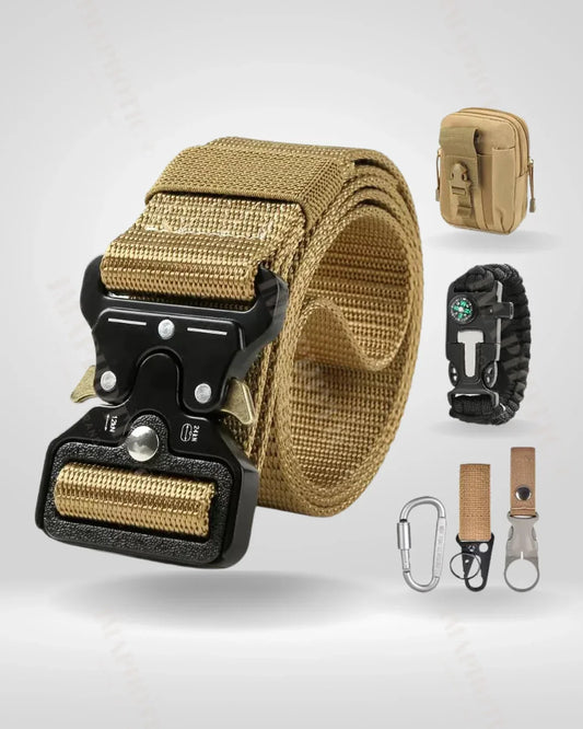 Ceinture d'Aventure Khaki Polyvalente