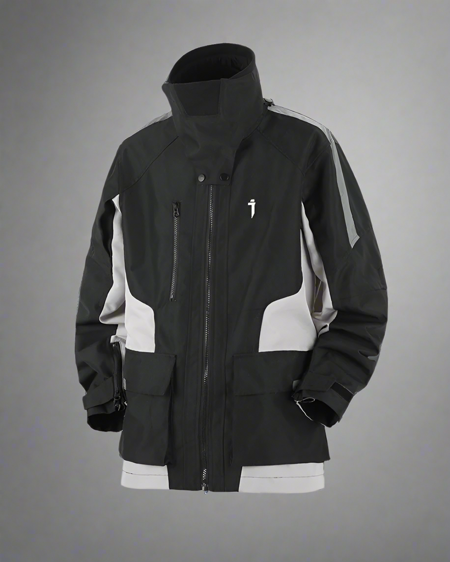 Veste d'extérieur cousue avec audace