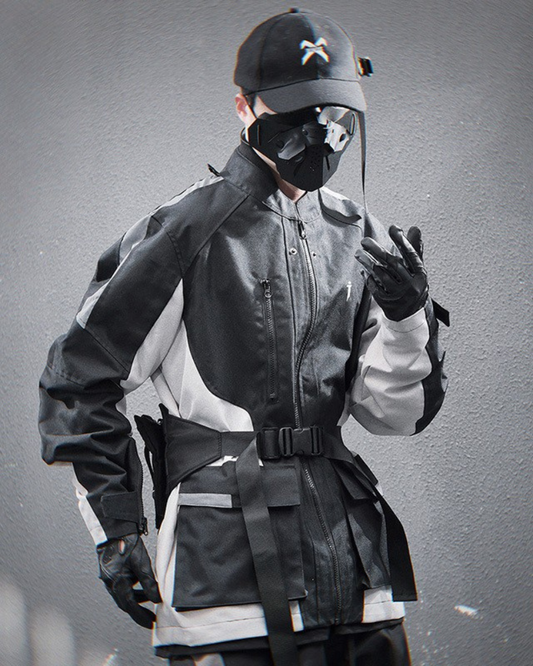 Veste d'extérieur cousue avec audace