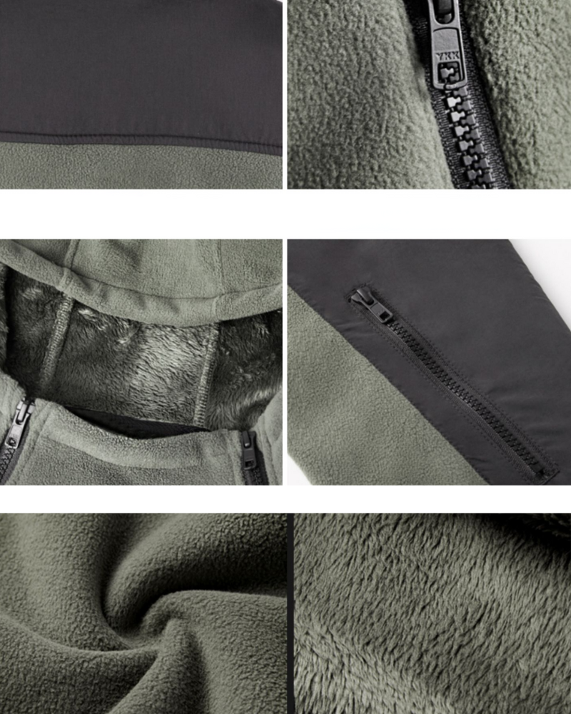 Hoodie en Fleece Prêt pour l'Aventure