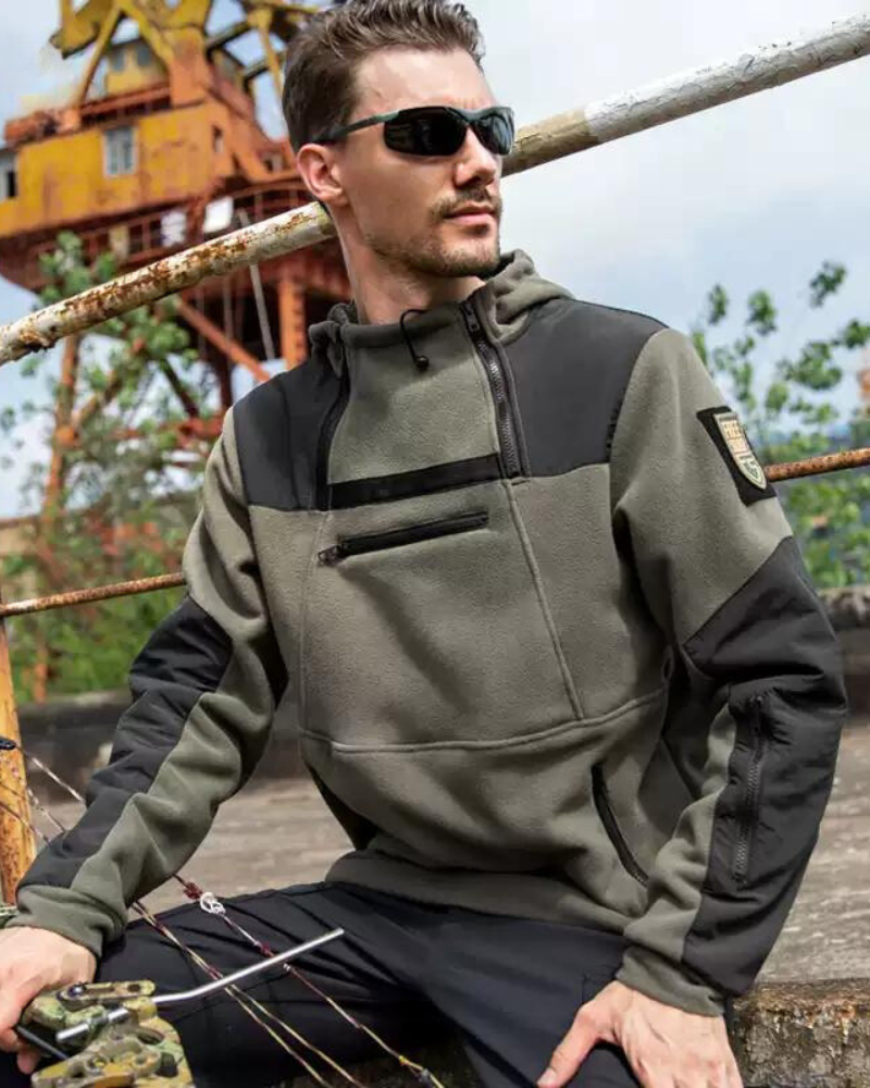 Hoodie en Fleece Prêt pour l'Aventure