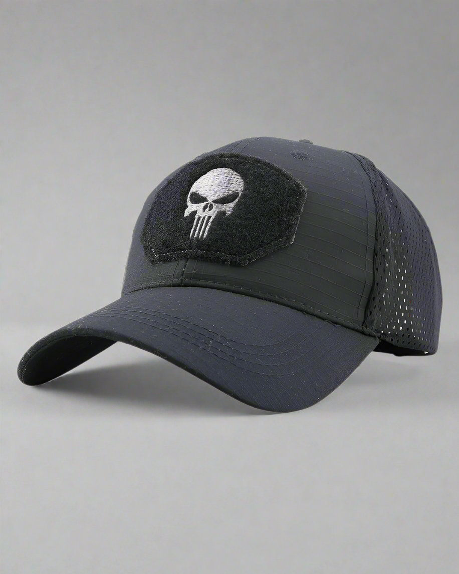 Chapeau Tactique à Motif Crâne