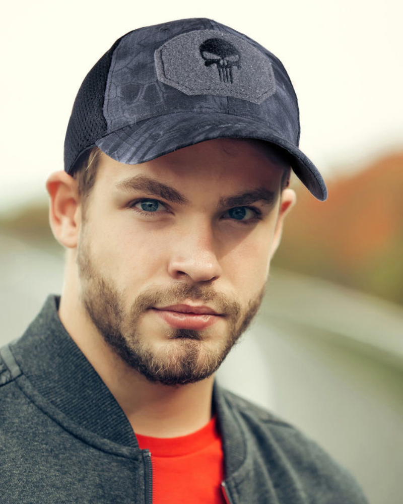 Chapeau Tactique à Motif Crâne
