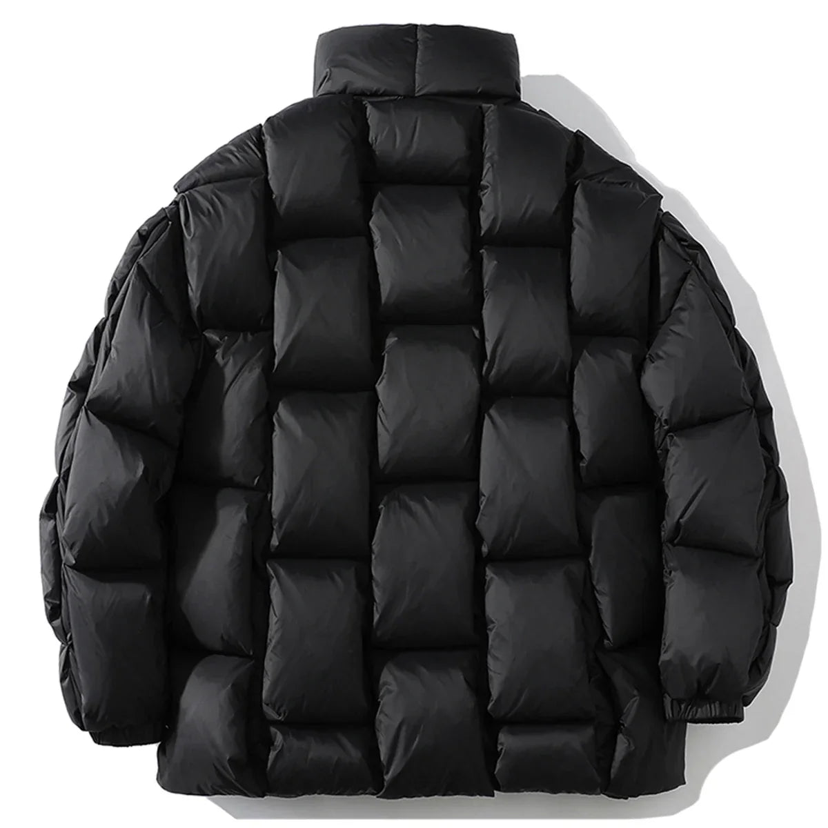 Veste en Duvet Tissée