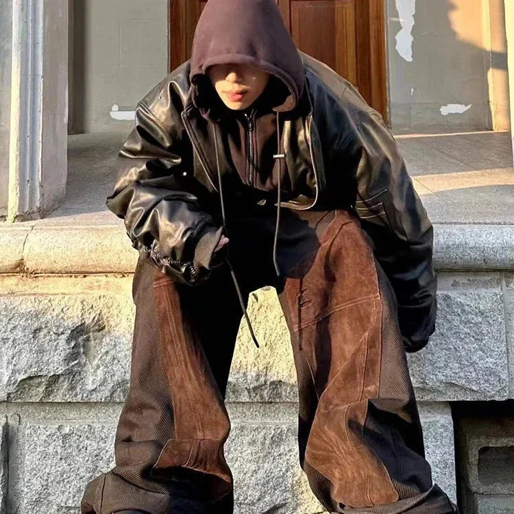 Veste en Cuir Opium