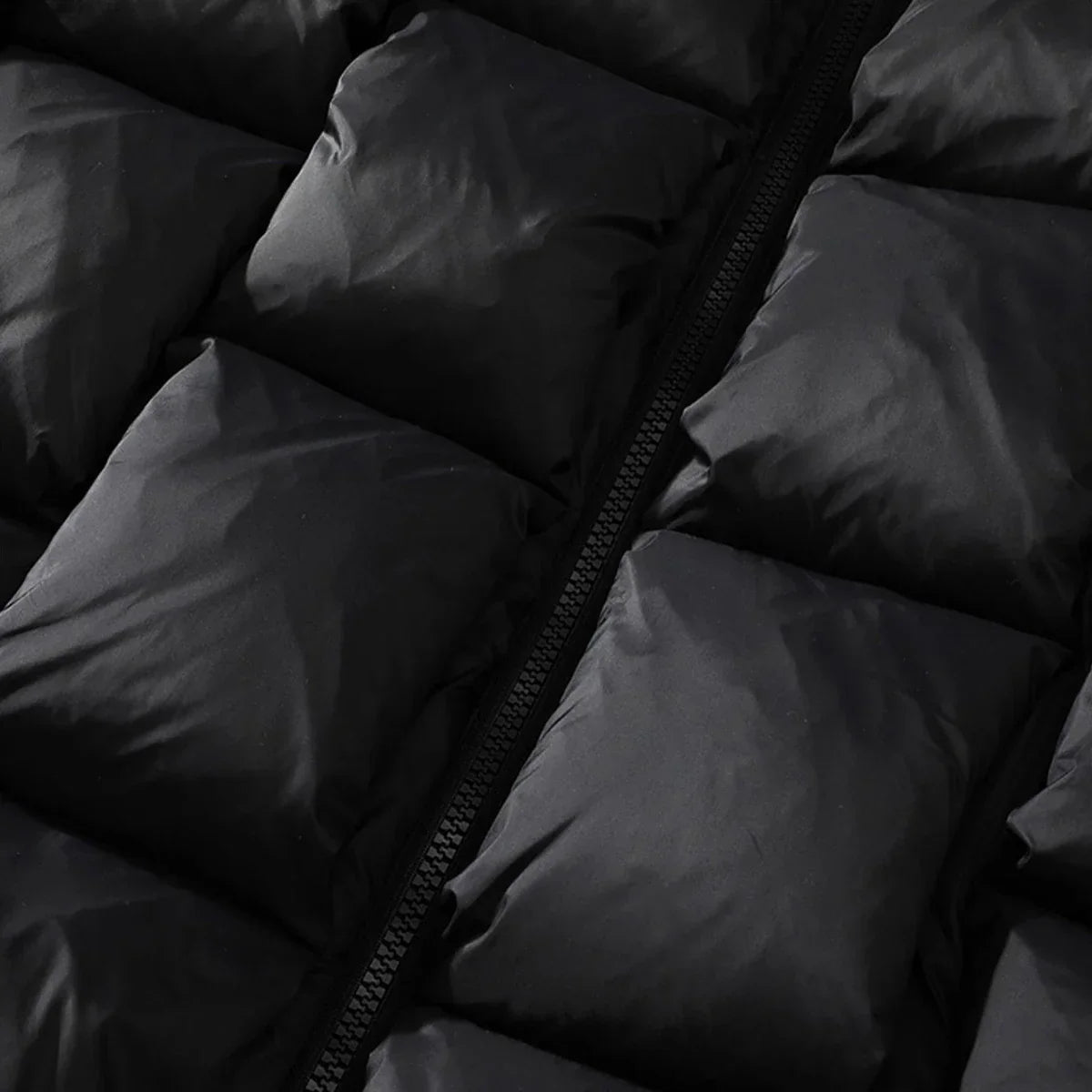Veste en Duvet Tissée