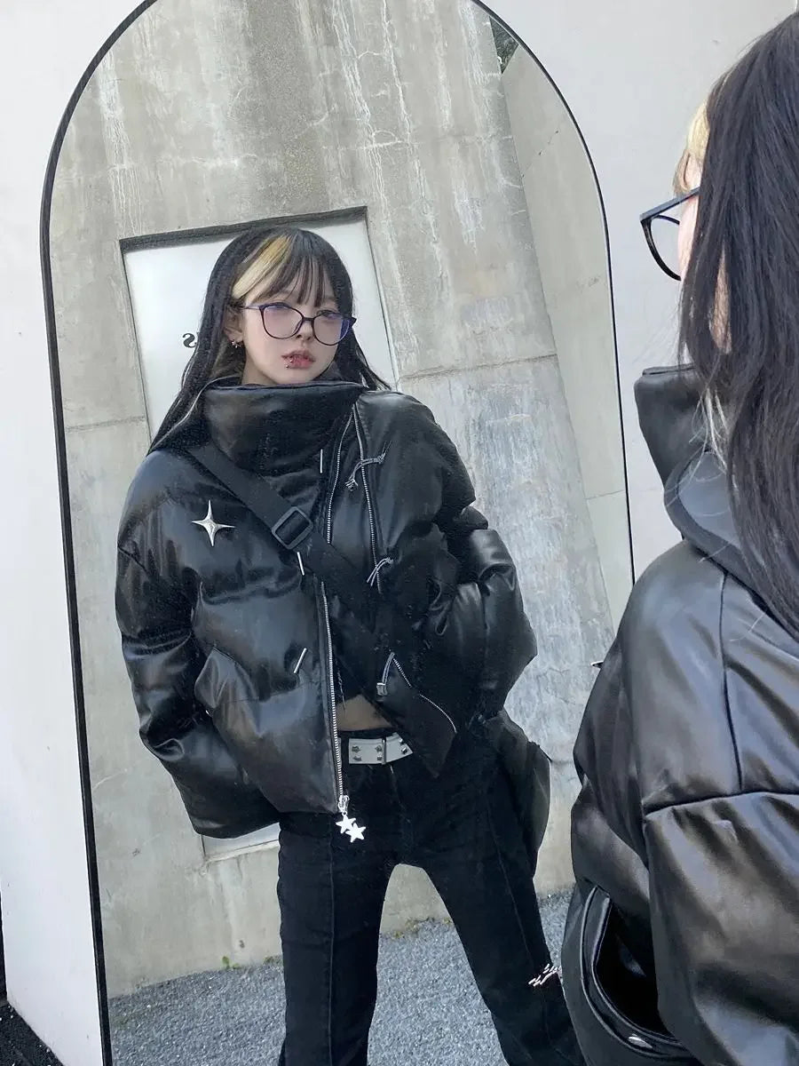 Veste Puffer Gothique