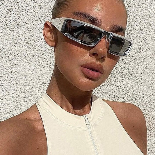 Lunettes Y2K Argent