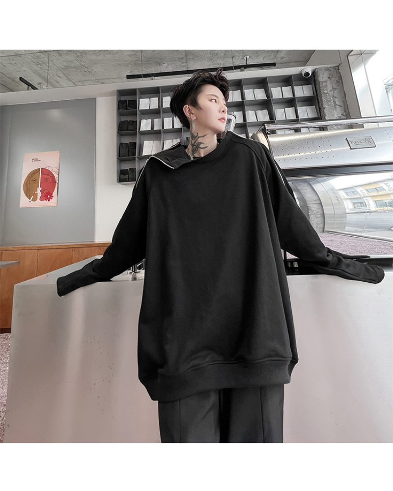 Hoodie de rue zippé chic