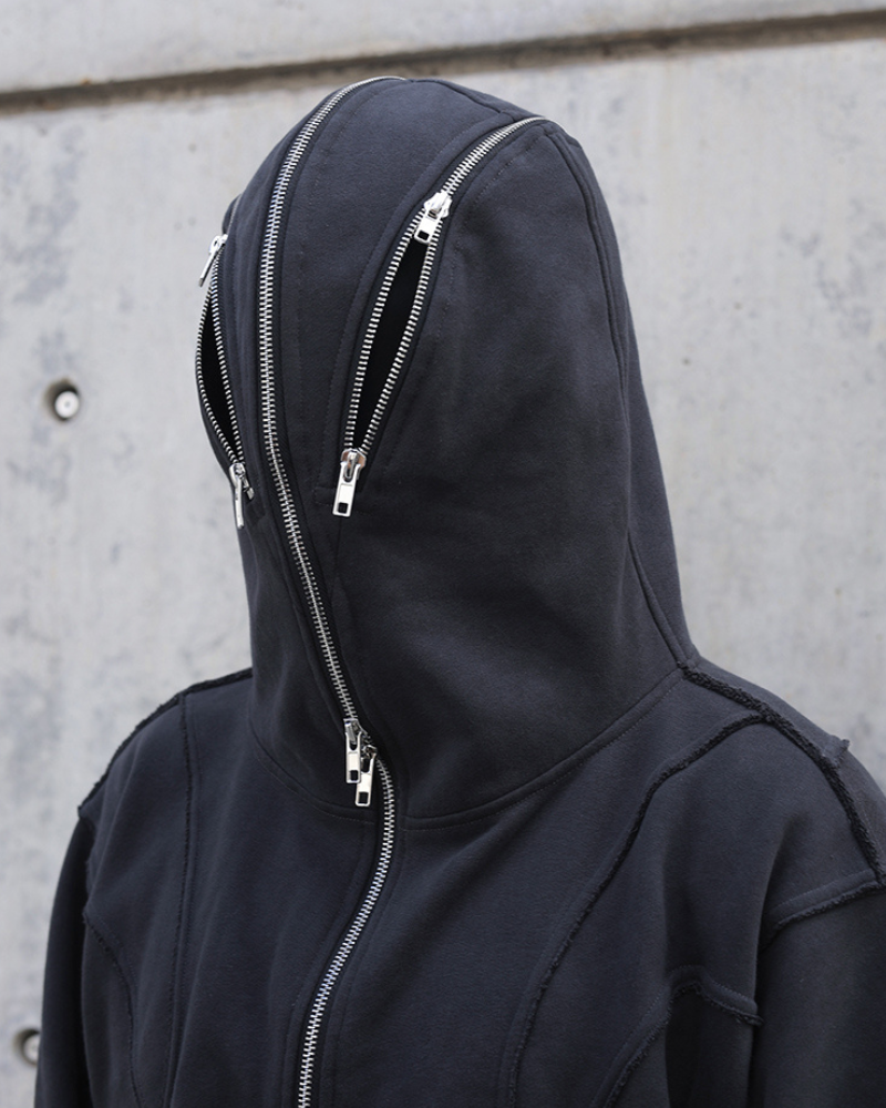 Hoodie Stylé de Ville avec Masque