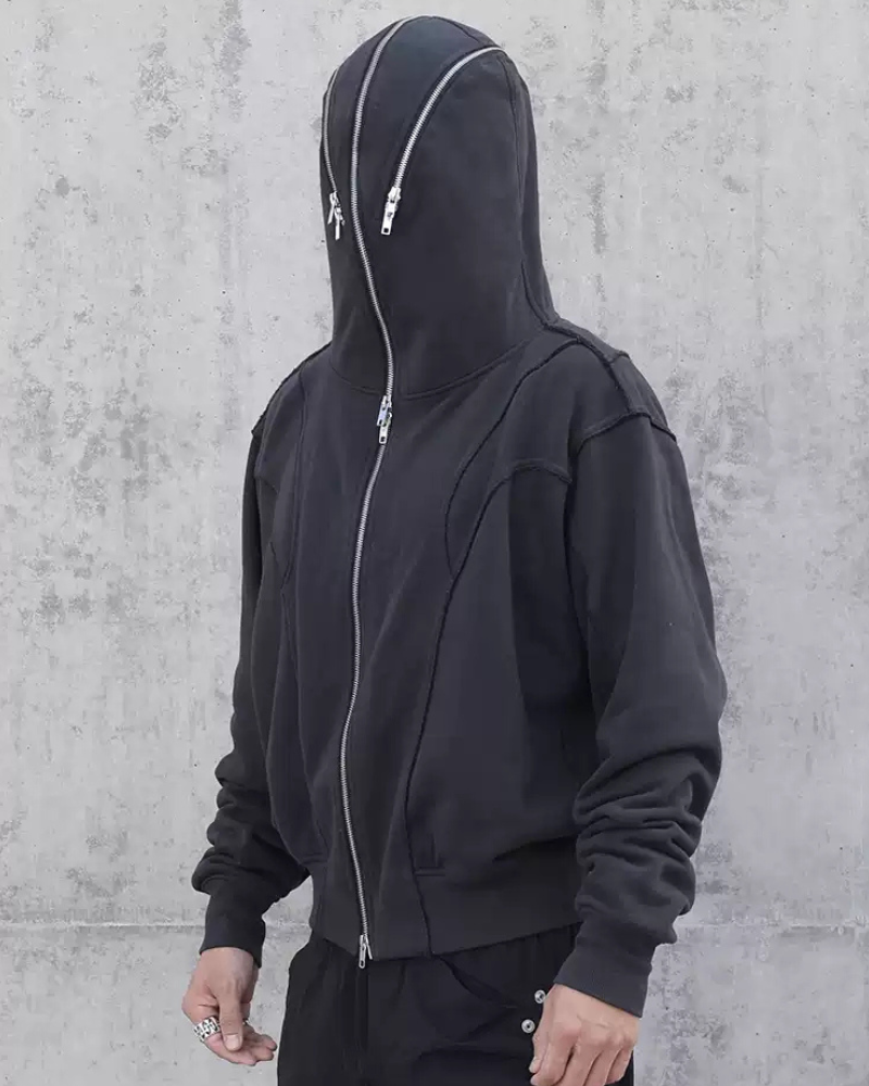 Hoodie Stylé de Ville avec Masque