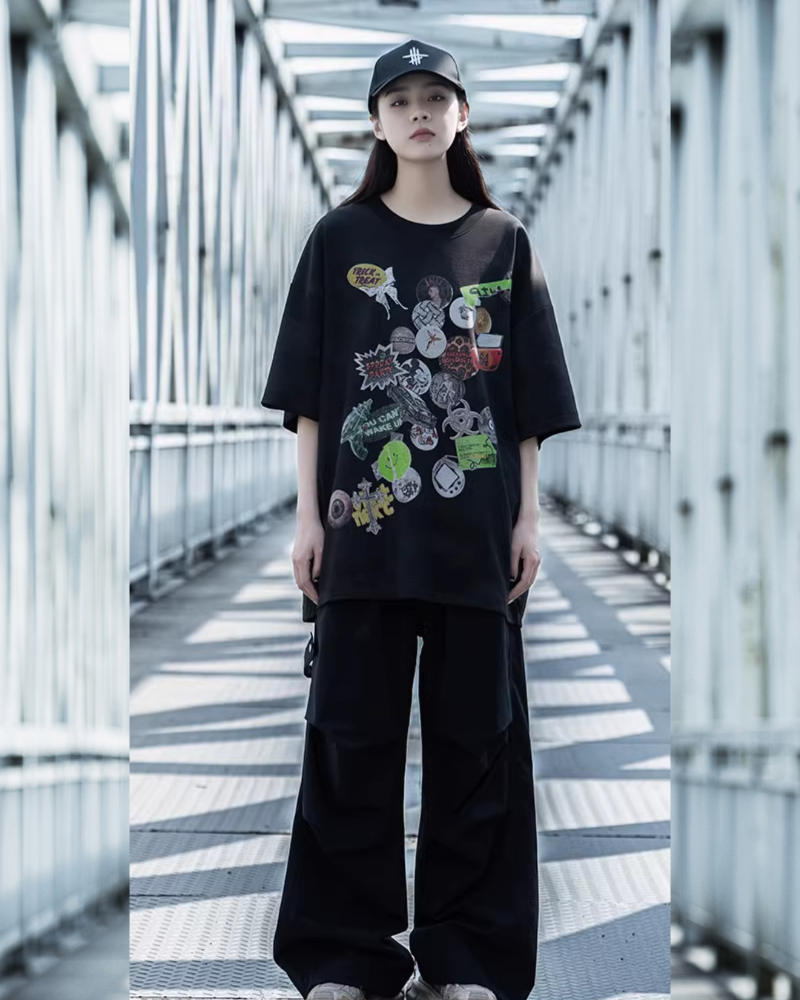 T-shirt Graffiti Vibes Urbaines