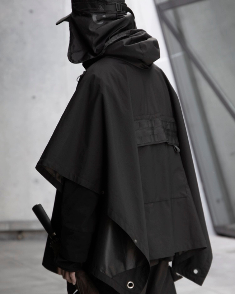 Cape Samurai Étanche Futuriste