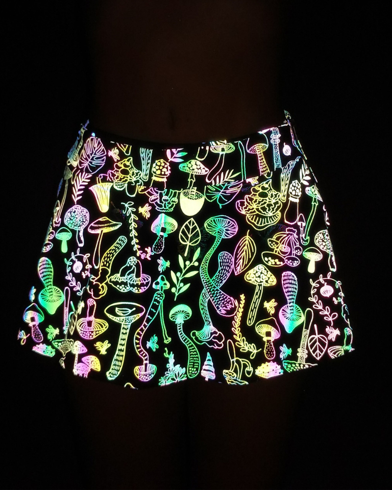 Shorts de Course Réfléchissants Éclatants
