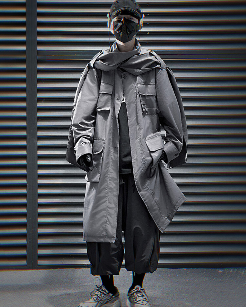 Manteau Écharpe Tout-en-Un