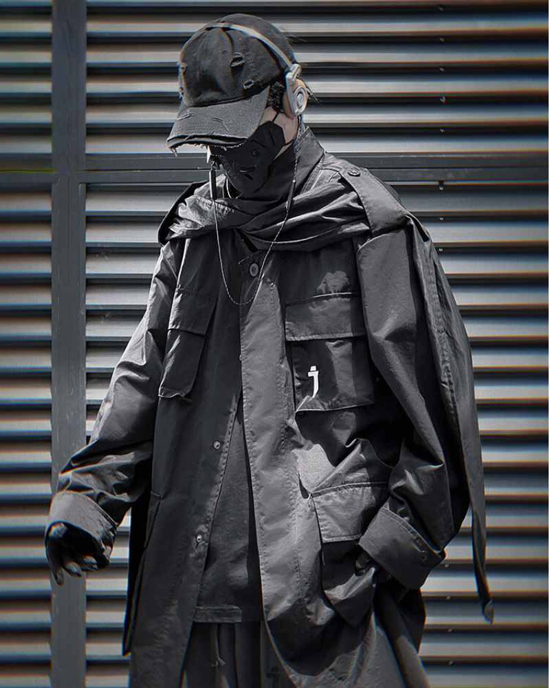 Manteau Écharpe Tout-en-Un