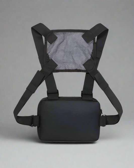 Sac à dos en maille stylé avec fermeture éclair