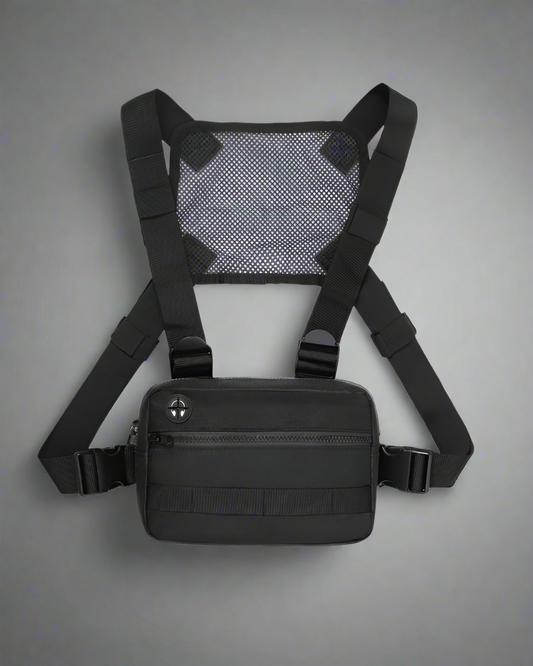 Sac à dos en maille stylé avec fermeture éclair