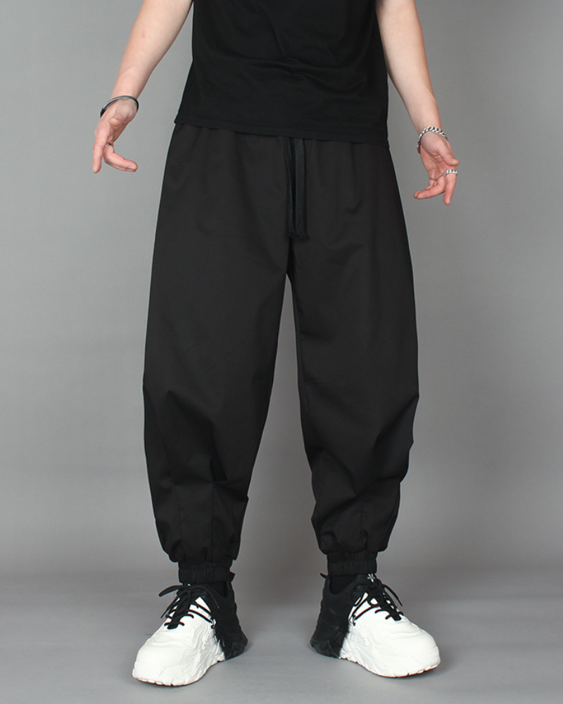 Pantalons Harem à Carreaux Chic