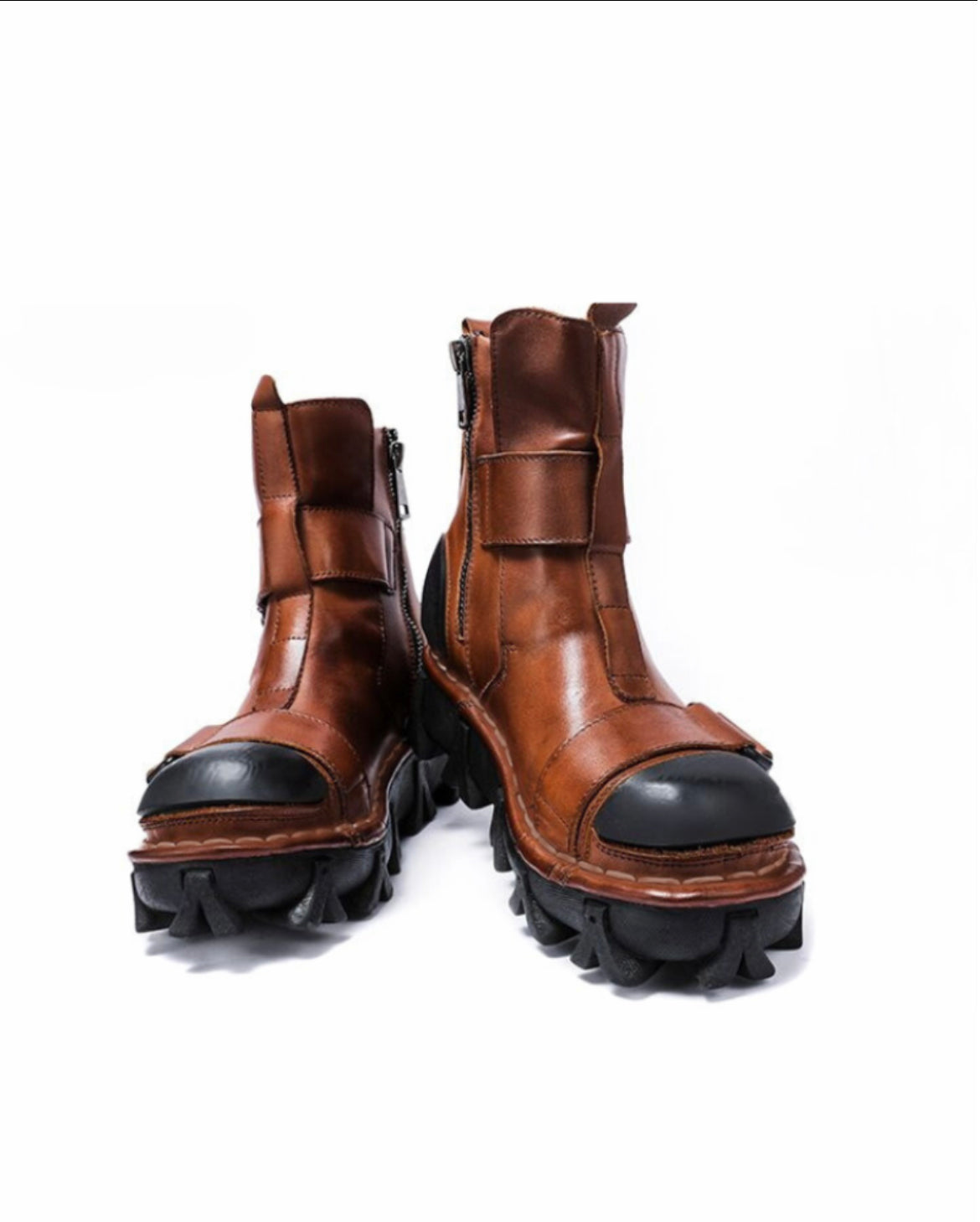 Bottes de Plateforme Rétro Unisexes Audacieuses