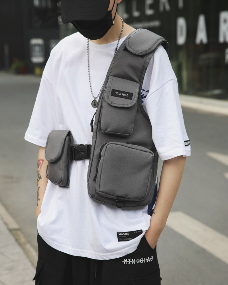 Gilet de poitrine mi-veste élégant